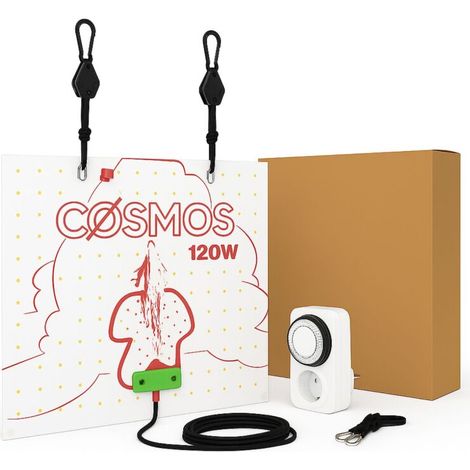 Cosmos LED Pflanzenlampe SET 120 Watt – Vollspektrum Licht Set (1/5)