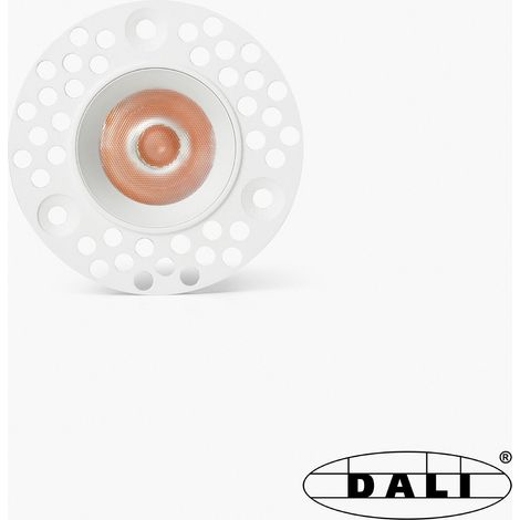 UNO downlight trimless empotrable blanco/blanco 8W 24° 3000K CRI90 DALI