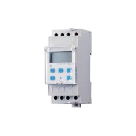 Finder Interruptor horario digital blanco compacto