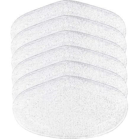 wiederverwendbare Tücher für Vaporetto Vaporforce Bürste Sv440, Paeu0332 Waschbare Ersatzmopps für Polti Vaporetto Vaporforce Bürste (1/5)