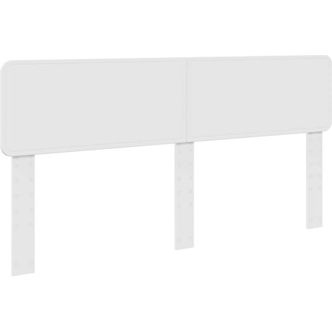 Maison Exclusive - Testiera Bianco Lucido Legno multistrato
