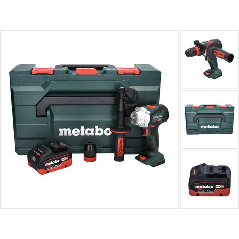 Metabo BS 18 LTX BL Q I Perceuse-visseuse sans fil 18 V 130 Nm Brushless + 1x batterie 5,5 Ah + metaBOX - sans chargeur (1/5)