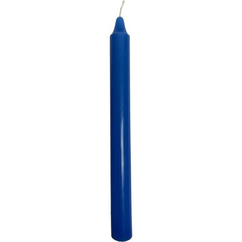 Bougie teintée dans la masse bleu foncé (1/2)