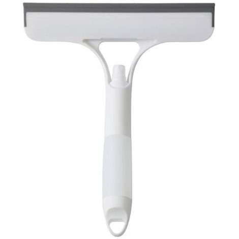 QORVA-Brosse de nettoyage pour vitres blanches, 21,525,7 cm, 1 pièce, raclette à double face pour nettoyer les miroirs et les fenêtres. (1/5)