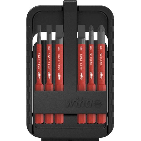Jeu de 6 Embouts Slimbit Fente/Pz