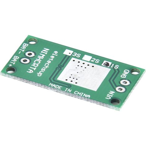 Module chargeur accumulateur NiMH spécifique 1S/2S/3S 1.5V 3V 4.5V charge CC CV sans bornes (1/5)