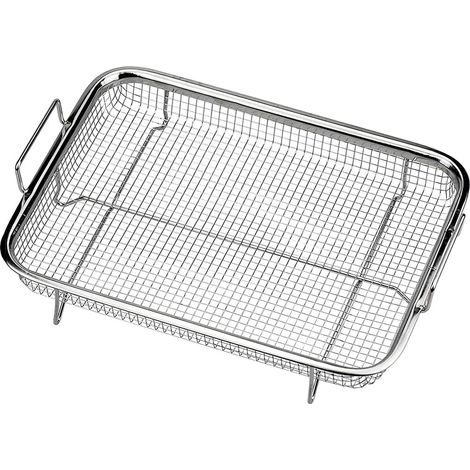 Panier à griller avec poignée, panier de cuisson, panier à griller en maille (1/5)