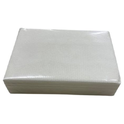 Lavette ajourée ou lavette cuisine haccp blanc 35 x 50 cm