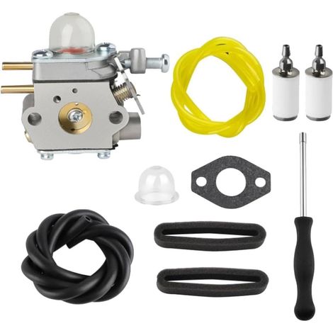 Kit pour tondeuse Craftsman WS2200 WC210 P210 25cc - Construction métal-plastique, installation facile, mélange air-carburant économe en carburant