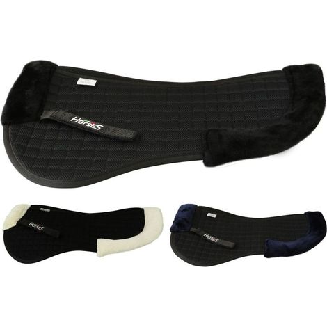 Full, NERO /BEIGE: Semisottosella modello H Pad Lena in mesh 3D traspirante con inserti in pelo