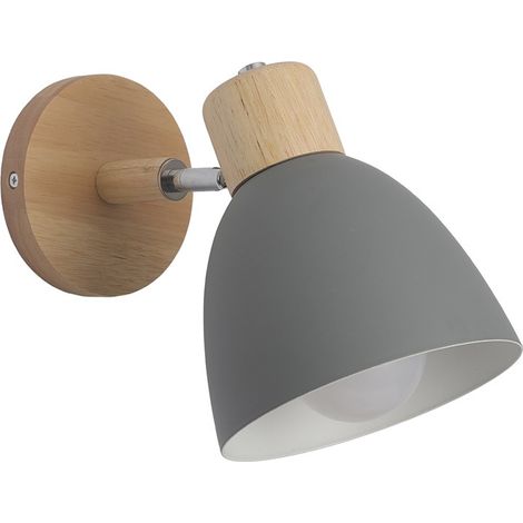 Aplique de pared Nami Gris 1xE27 (1/5)