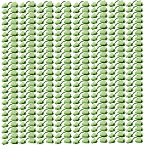 Pinces pour fixation de bâche de serre 200 pièces de pinces pour filet Attaches pour Film de Serre Pour Agriculteurs, Maraîchers, Ouvriers Agricoles, Jardiniers Amateurs et Remplacemen (1/5)