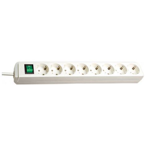 Multiprise Eco Line 16 A 250 V Steckd.8 3m H05VV-F 3x1.5 mm² BRENNENSTUHL