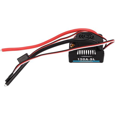 ESC sans balais 150 A étanche à la poussière BEC 5A 5,8 V Régulateur de vitesse électronique pour voiture RC 1/8 (1/5)