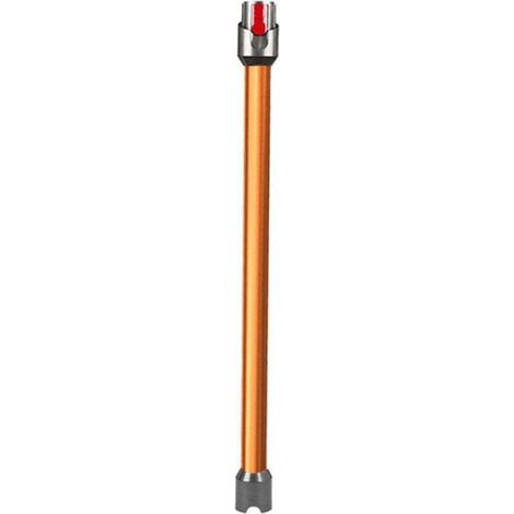 Enowelir Tube d'Extension en Aluminium pour Aspirateur Sans Fil Dyson V11 V15 V10 V7 V8, Accessoire Rallonge Baguette Extensible Orange (1/5)