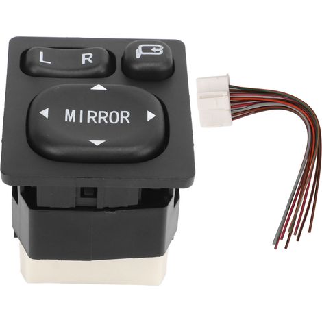 Interrupteur de commande de rétroviseur pliable, réglage électrique 84872 – 52040 pour Corolla Scion Rav4 Vios Camry (1/5)