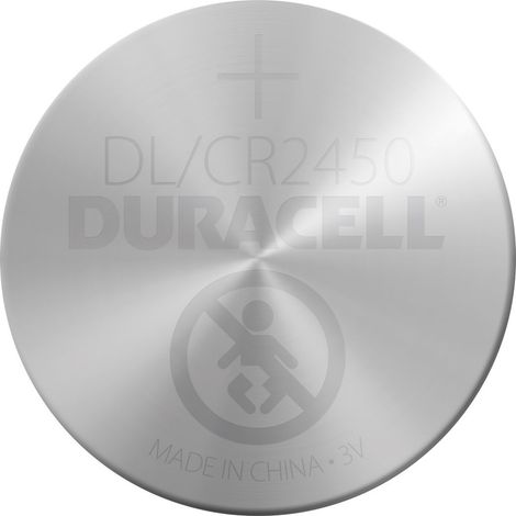 DURACELL Lithium-Knopfzelle, CR2450, 3V, Electronics, 2 Stück (1/2)