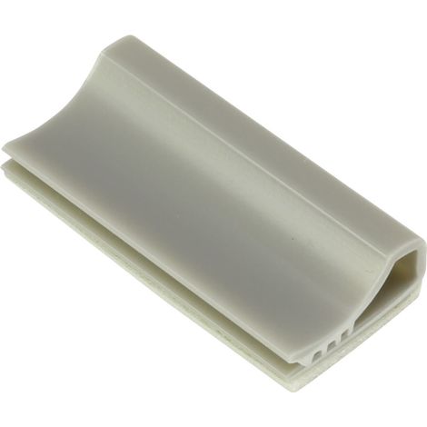 TRU COMPONENTS Befestigungssockel TC-6645732 für Flachbandkabel Hellgrau 100 St.