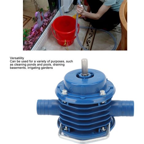 Pompe d'arrosage électrique miniature à amorçage automatique - Pompe centrifuge portable pour jardin, drainage, irrigation et transfert (1/5)