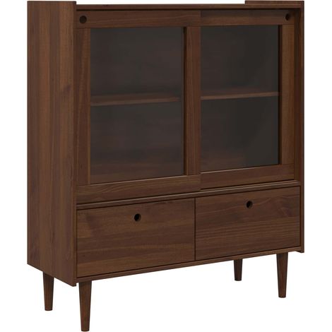 Credenza BILBAO Caramello scuro 104 x 40 x 120 cm vidaXL (1/5)