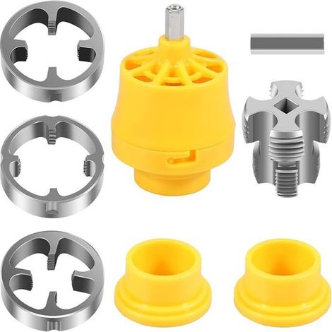 Irovami Ouvre-trou PVC électrique – Pour tuyau eau PPR/PPE, filetage 2,5cm, 6 min, foret inclus – Idéal pour plombier, installation, bricolage (1/5)