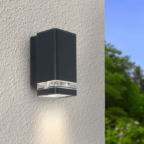 Wandlampe Edge Down GU10 anthrazit RAL 7016 (1/5)