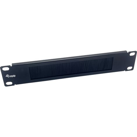 Pannello passa cavi nero acciaio 25,4 mm (1/3)