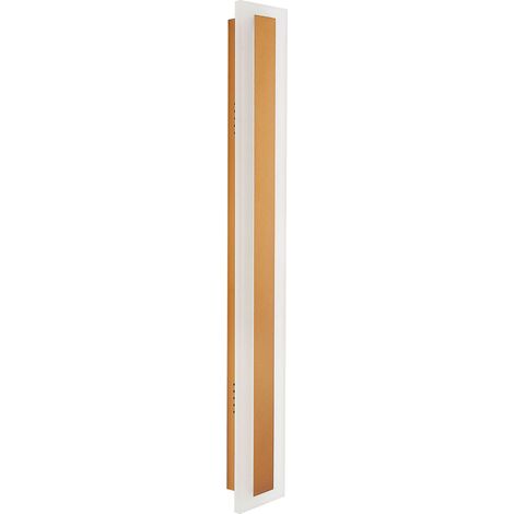Applique LED Murale d'Extérieur 60 cm en Acier et Acrylique Doré Rosalie (1/5)