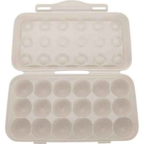 Boîte à œufs pratique et hermétique, idéale pour le rangement des œufs domestiques. (1/5)