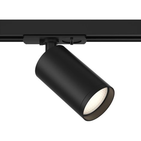 Faretto Per Binario Moderno Focus S Alluminio Nero 1 Luce (1/5)