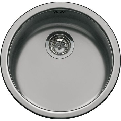 Lavello tondo 43.5 cm x 43.5 cm PVD nero opaco