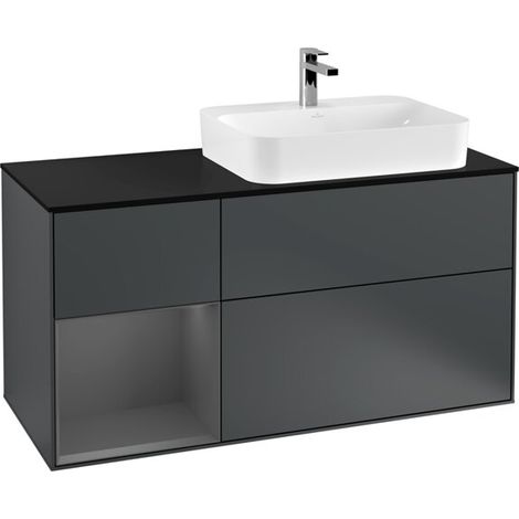 Villeroy & Boch meuble sous-lavabo Finion F39 F392GKHG (1/2)