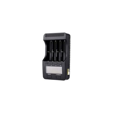 Chargeur de pile Liitokala Lii-500 – Écran LCD – 4 emplacements pour batteries Ni-MH Ni-Cd Li-Ion – Courants réglables jusqu'à 1000mA (1/4)