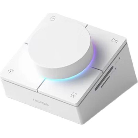 Hagibis USB-C Hub mit Schnellzugriffstasten, Typ-C-Dockingstation, Lautstärkeregelung, Desktop-Controller, 2,5-GHz-RJ45-Anschluss für MacBook B (1/5)