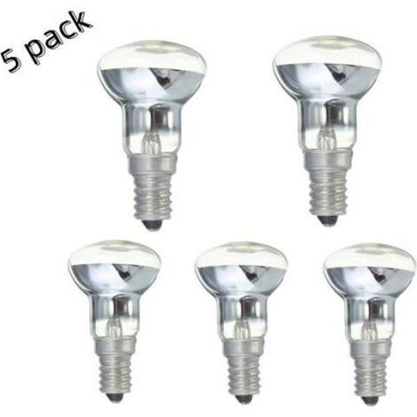 Ampoule Lampe Lave - 30 W - E14 Base - R39 Réflecteur - Blanc Chaud 2700 K - Pour Lampe À Lave - 5 Pièces (1/3)