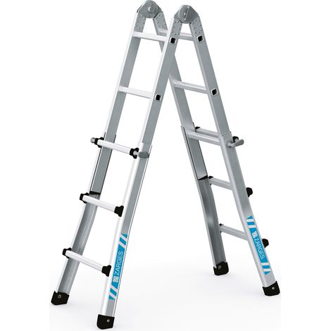 Zarges Teleskop-Mehrzweckleiter Variomax V 4x3 Sprossen (1/5)