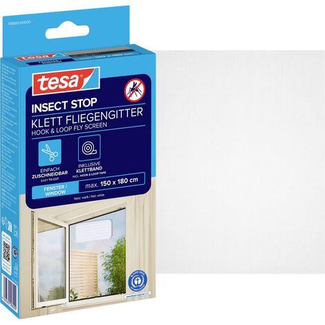 tesa Insect Stop 55680-00000-07 Zanzariera (L x A) 1800 mm x 1500 mm Bianco 1 pz. (1/5)