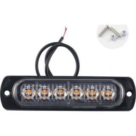 Feux De Freinage LED - Stroboscopiques 4 Unités - Universel Voiture Remorque Bateau - 12 V À 24 V CC (1/4)