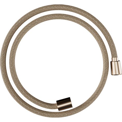 Flexible de douche HANSGROHE Designflex 125 cm bronze brossé (1/5)