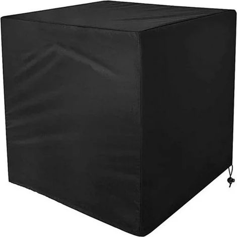 Housse de climatiseur carrée, résistante aux intempéries et robuste, conçue pour s'adapter parfaitement à votre unité extérieure (30 x 30 x 32 pouces). (1/5)
