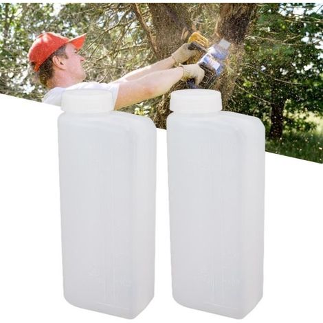 Bouteille mélange huile 600ML 2 temps pour tronçonneuse DA007 (1/4)