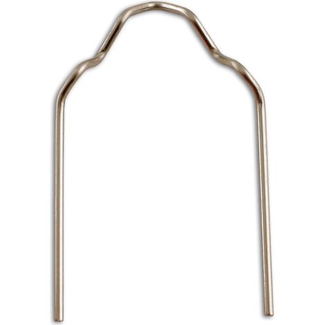 Power-TEC 91784 Lot de 100 agrafes en V 0,6 mm