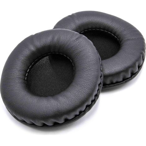 vhbw 2x Ohrpolster kompatibel mit Kopfhörer, die 80mm Ohrpolster benötigen Kopfhörer Headset, Polyurethan Schwarz (1/3)