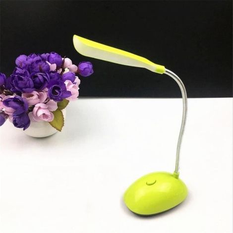 Lampe De Bureau - LED Sans Fil Avec Batterie - Tube Flexible Réglable - Éclairage Doux Pour Lecture - 1 Pièce (1/3)