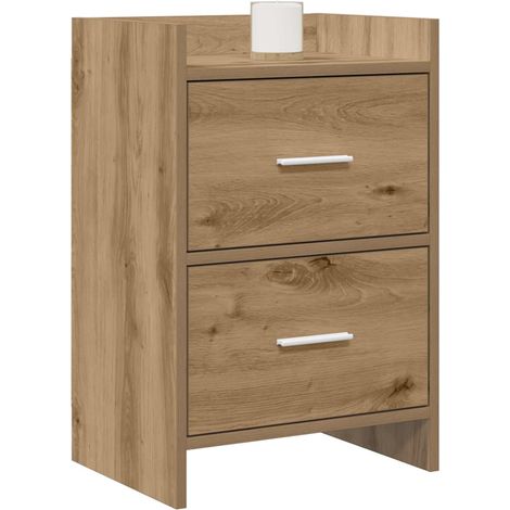 Maison Exclusive - Comodini Rovere Artigianale 40 x 30 x 60 cm (1/5)