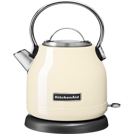 KitchenAid 5KEK1222EAC tetera eléctrica 1,25 L 2200 W Negro, Crema de color, Acero inoxidable