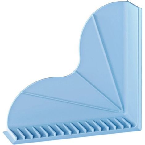 Barriera d'acqua flessibile in gomma con coppe - Blu