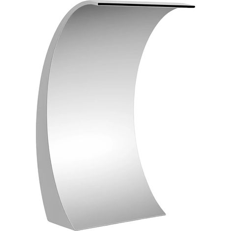 Fontaine de piscine en cascade, acier inoxydable durable, installation facile, Argent (1/2)