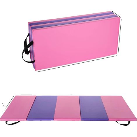 Tapis de gymnastique, design portable, mousse haute densité, Cinq fois (1/2)