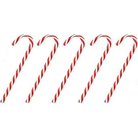 Bonbon Géant - Décoration Noël Arbre Sapin Fête Fin D Année Lot De 5 Pièces (1/5)
